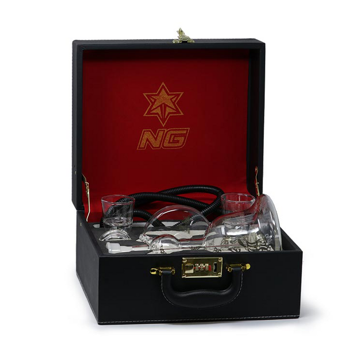 NG-15 inch Clear Hookah Set [TD-11] kit Hookah High-End Brands Glass
