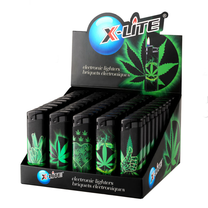 Leaf disposable lighter Box of 50 [XLC8025CANN] Lighters ONE