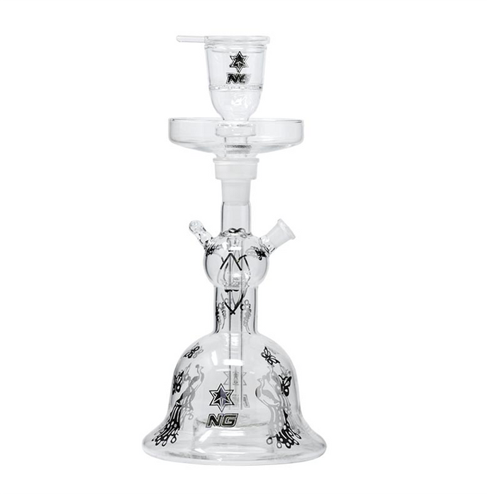 NG-15 inch Clear Hookah Set [TD-11] kit Hookah High-End Brands Glass