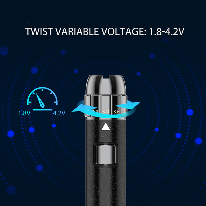 Yocan | LUX Universal twist Battery for 510 thread Display of 20