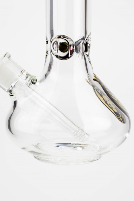 16" MGM glass / 7 mm / rounded base water bong- - One Wholesale