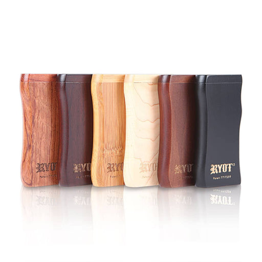 RYOT-Wooden Magnetic Dugout with Matching One Hitter Pack of 6- - One Wholesale