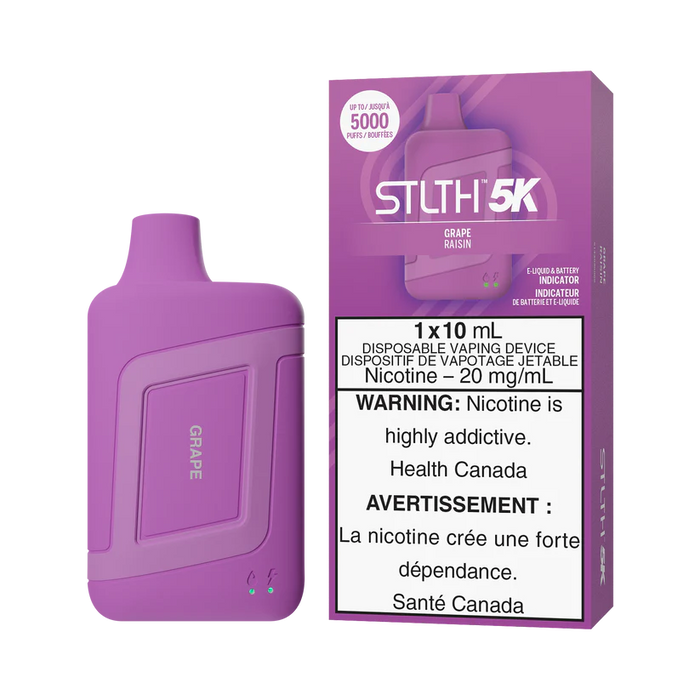 STLTH 5K Puffs Disposable 20mg Box of 5