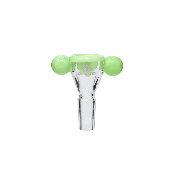 preemo - Double Bauble Bowl [P081] Bowl · Banger · Oil Burner preemo M-GREEN