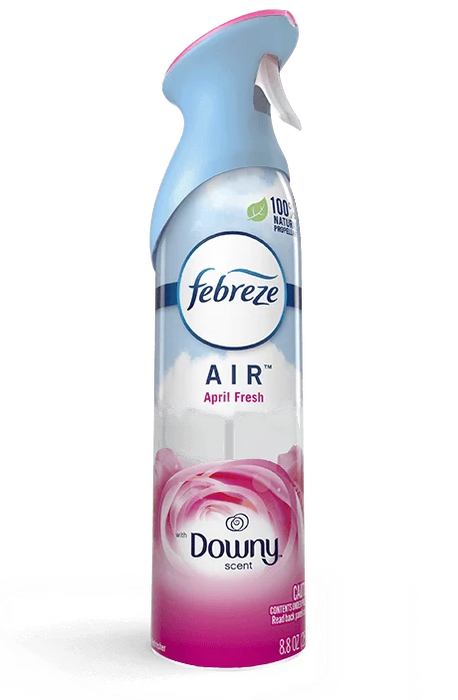 Febreze Air Refresher 250g Box of 6 Odour Eliminator Spray ONE Downy April Fresh