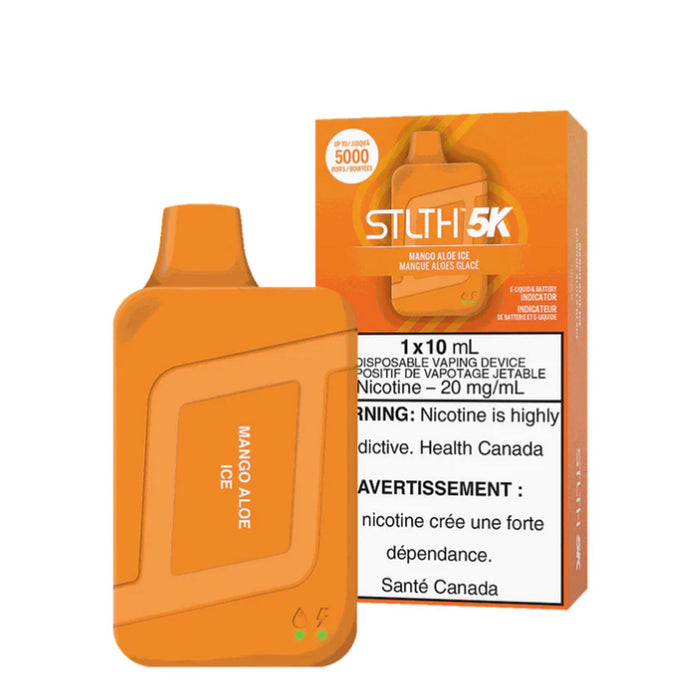 STLTH 5K Puffs Disposable 20mg Box of 5