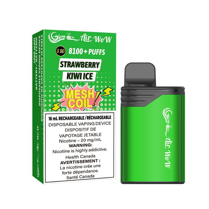 Genie Air WOW Mesh Coil 8100 Puffs disposable - S50