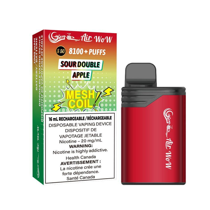 Genie Air WOW Mesh Coil 8100 Puffs disposable - S50