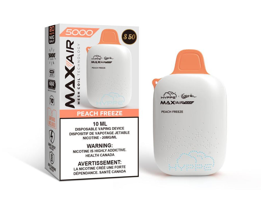 Hyppe x Genie MAX-AIR 5000 disposable Box of 10