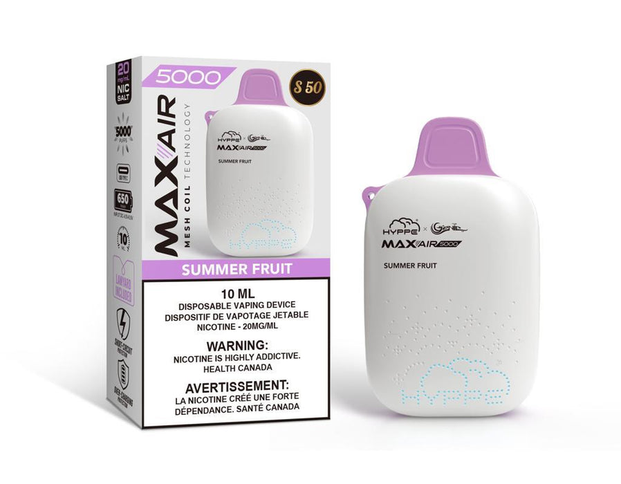 Hyppe x Genie MAX-AIR 5000 Display of 120 Starter Kit Federal Excise Tax ONE