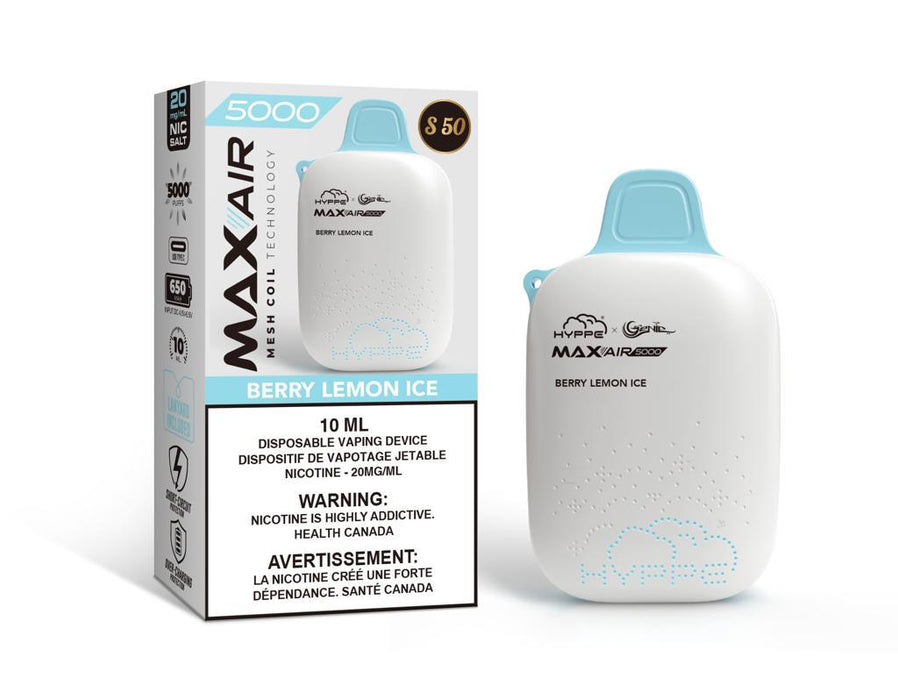 Hyppe x Genie MAX-AIR 5000 disposable Box of 10