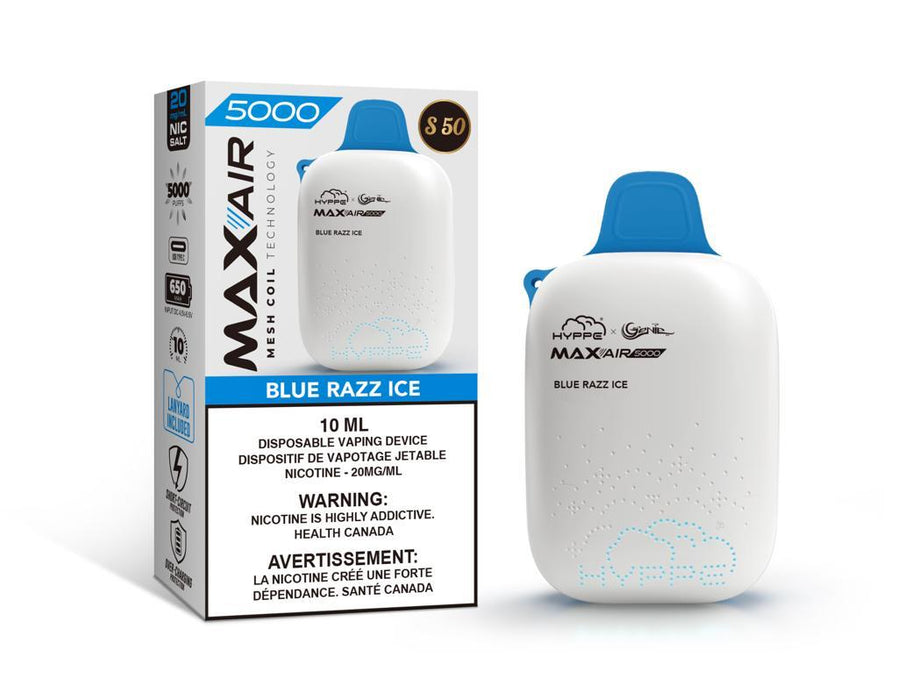 Hyppe x Genie MAX-AIR 5000 disposable Box of 10