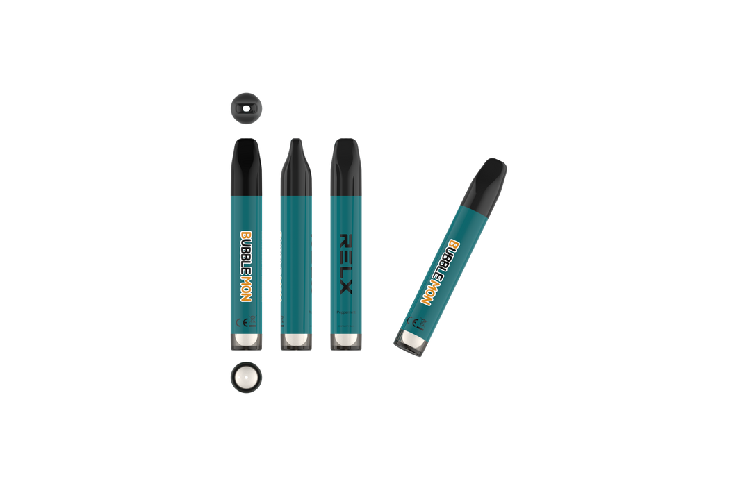 RELX x BUBBLEMON Disposable Vape 1600 puffs Box of 10 Federal Excise Tax AMMO VAPE