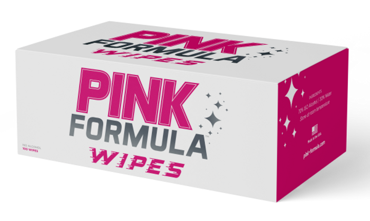 Pink Formula XL ISO Wipes - 100pcs per Box Cleaning Stuffs Pink Formula