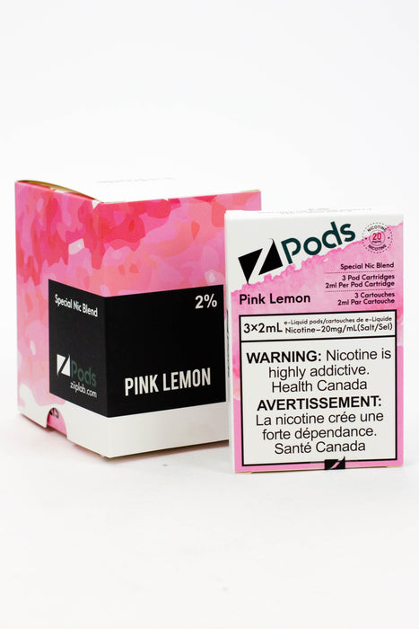 ZPOD S-Compatible Pods Box of 5 packs (20 mg/mL)-Pink Lemon - One Wholesale