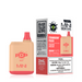 Pop Box Mini 1000 Disposable Vape Device Box of 10 Federal Excise Tax ONE Strawberry Peach