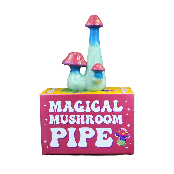 triple mushroom pipe