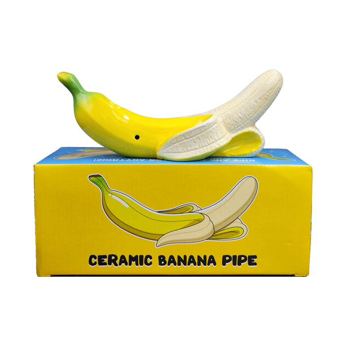banana pipe - curvy tropical fruit pipe
