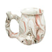 ROAST & TOAST PIPE MUG - PINK MARBLE DESIGN Quartz hand pipe Roast and Toast Gifts
