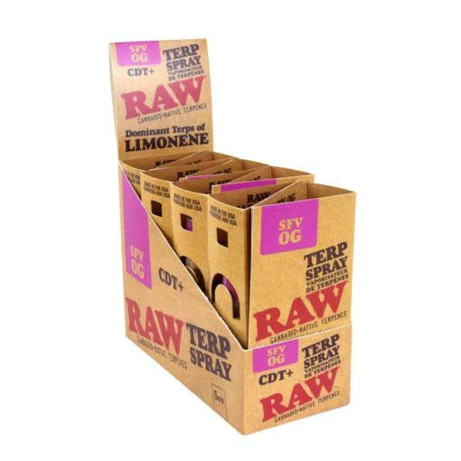 RAW TERP SPRAY Box of 8 Balloon · Party · Game ONE SFV OG