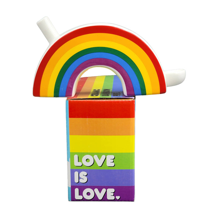 Rainbow pipe Ceramic Pipe Roast and Toast Gifts