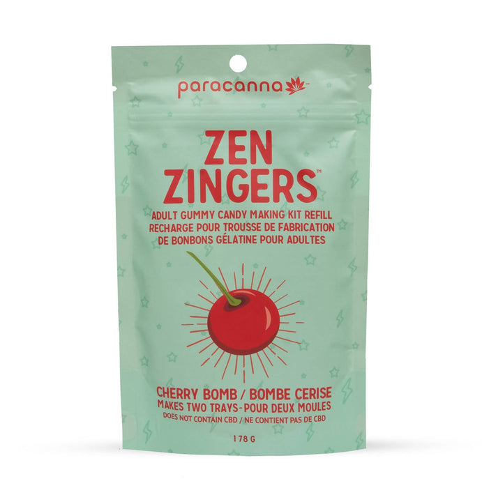 Zen Zingers™ Edible Gummy Mix Refill Edible Mix Paracanna Foods Inc. Cherry Bomb