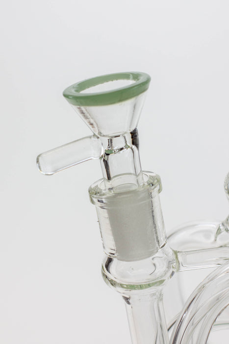 10" SOUL Glass/2-in-1/ten tube/ inline diffuser recycler [S2070]- - One Wholesale