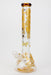 16" SOUL glass BEE / 9 mm / beaker glass bong  [S2076]-Gold - One Wholesale