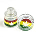 Ashtray set with Stash jar - LEAF DESIGN Jar Roast and Toast Gifts