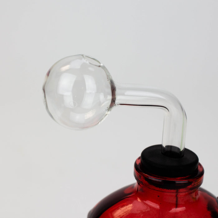 Soft Glass Skull oil bong Rig Canadian Distributor
