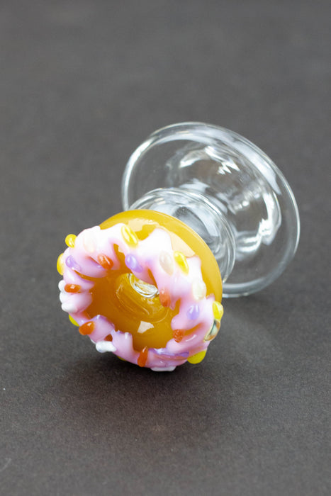 Glass Carb Cap-Donut - One Wholesale