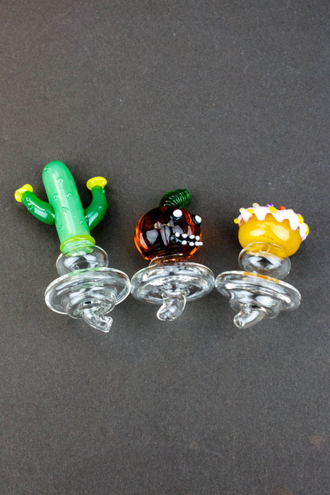 Glass Carb Cap- - One Wholesale