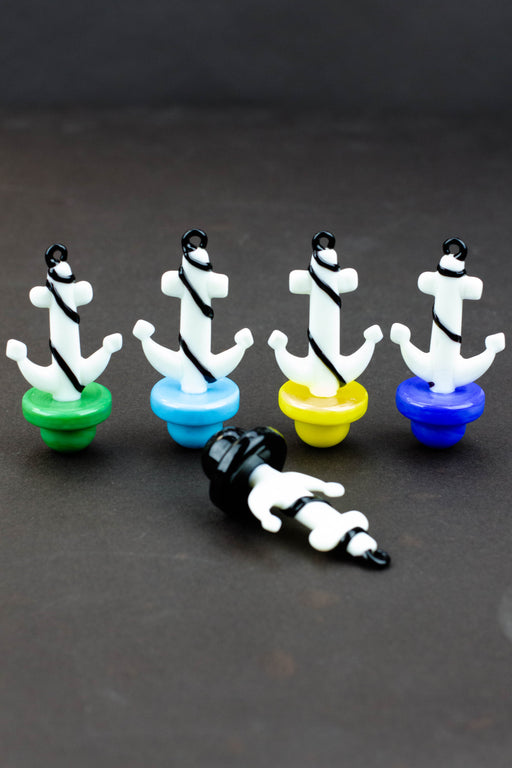 Anchor Glass Carb Cap [SKGA1104] Pack of 5 Bongs Accessories Canadian Distributor