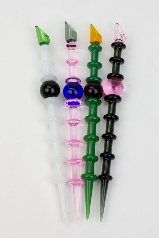 Glass Dabber [SKGA1233] Pack of 4 Bongs Accessories Canadian Distributor