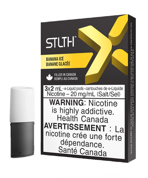 STLTH X Pod Pack E-liquid Pods ONE Banana Ice