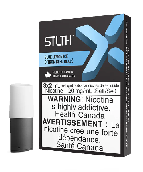 STLTH X Pod Pack Federal Excise Tax ONE Blue Lemon Ice