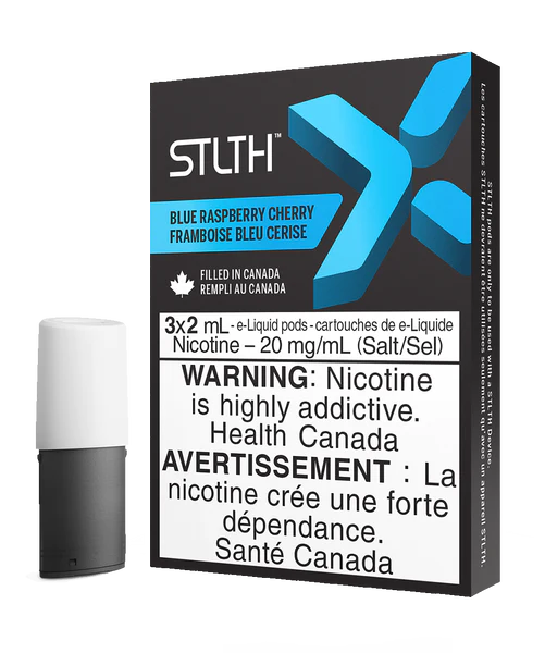 STLTH X Pod Pack Federal Excise Tax ONE Blue Raspberry Cherry