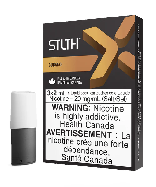 STLTH X Pod Pack E-liquid Pods ONE Cubano