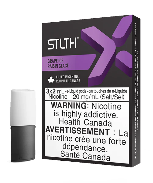 STLTH X Pod Pack Federal Excise Tax ONE Grape Ice