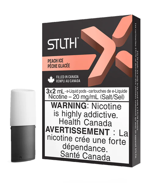 STLTH X Pod Pack Federal Excise Tax ONE Peach Ice