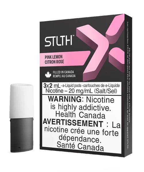 STLTH X Pod Pack Federal Excise Tax ONE Pink Lemon