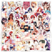 50pcs Assorted Pin Up Girls Design Stickers Stationery · Accessory Every Weekend Pin Up Girls_B