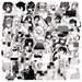 50pcs Assorted Pin Up Girls Design Stickers Stationery · Accessory Every Weekend Pin Up Girls_D