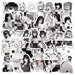 50pcs Assorted Pin Up Girls Design Stickers Stationery · Accessory Every Weekend Pin Up Girls_C