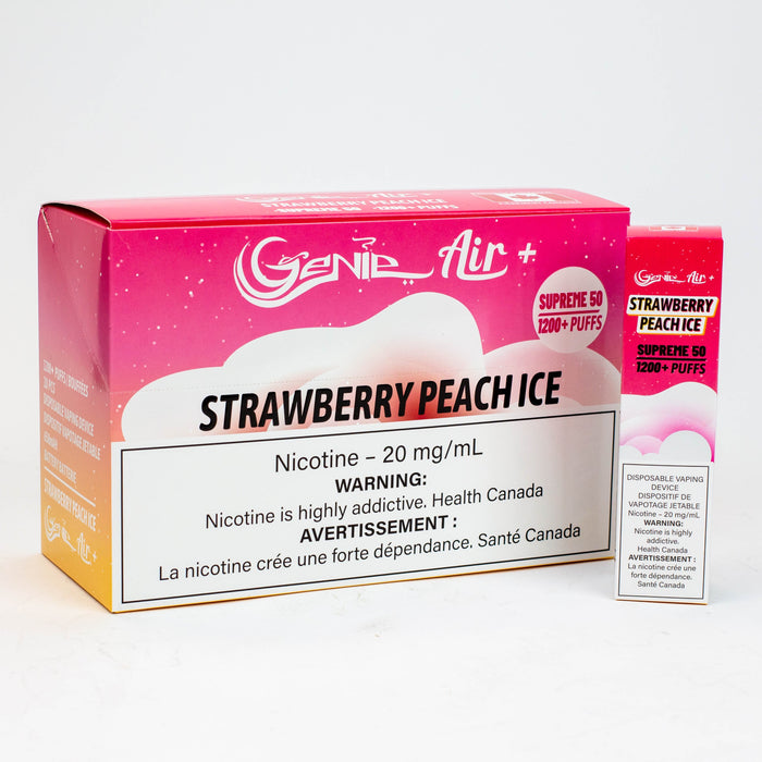 Genie Air+ SUPREME 50 disposable 1200 Puff 20 mg/mL Disposable Vape ONE