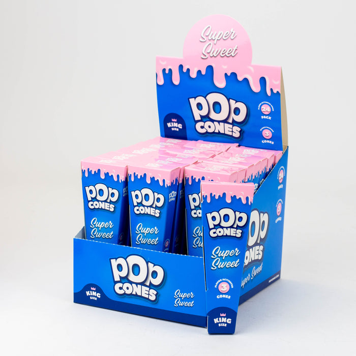 Pop Cones King size Pre-rolled cones Box of 24-Super Sweet - One Wholesale