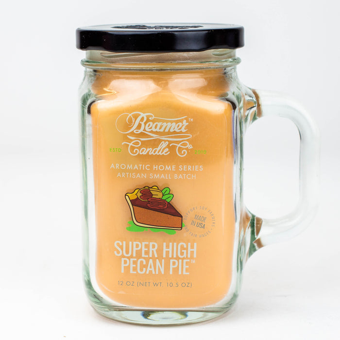 Beamer Candle Co. Ultra Premium Jar Aromatic Home Series candle-Super High Pecan Pie - One Wholesale