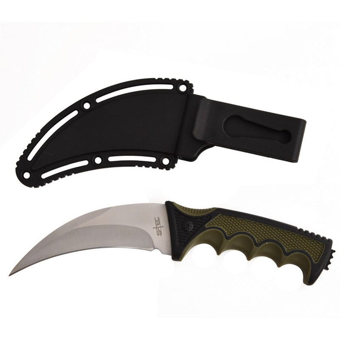 Karambit Hunting Knife with sheath [T22199SL] Fixed Blade Knife Canadian Distributor