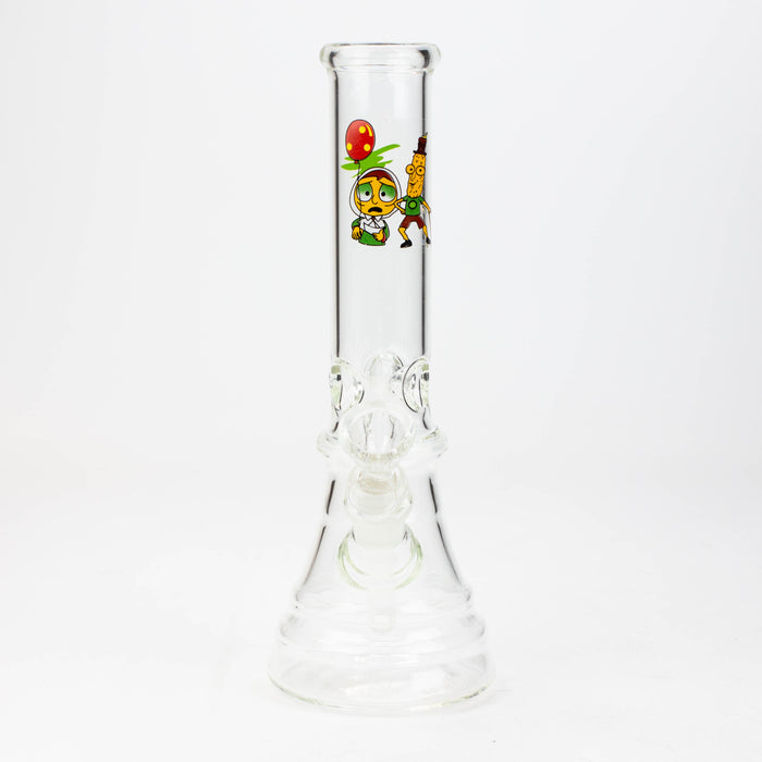 10" Conical Decal Bong - Assorted Decal design