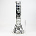 14" Gorilla Glow in the Dark Beaker 7mm Glass Bong JJ Distribution